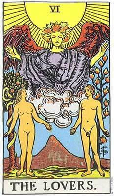 The Lovers Tarot Card Meaning in Readings: Intense Affection